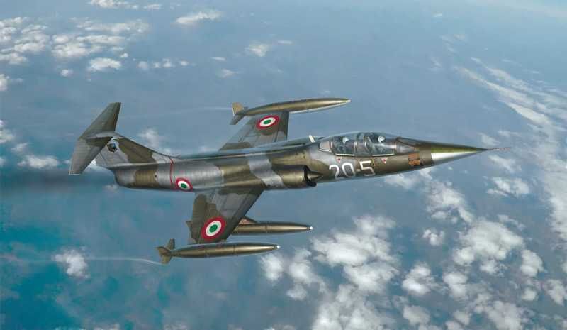 ITALERI Model Kit letadlo 2509 - TF-104 G Starfighter (1:32) - obrázek 10
