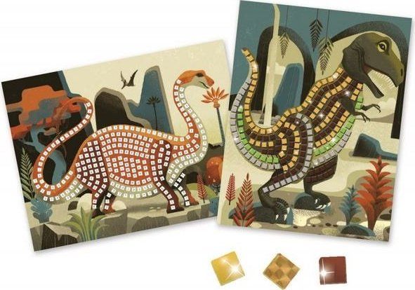 DJECO Mozaikové obrázky Dinosauři - obrázek 2