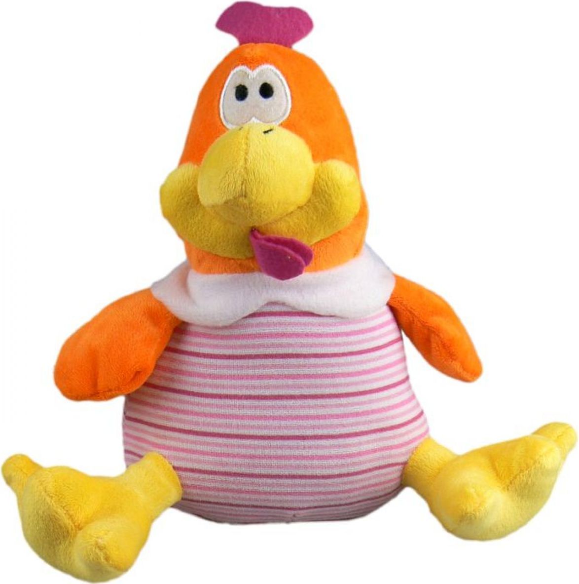 Kohout plyš 23 cm - Růžový - obrázek 1