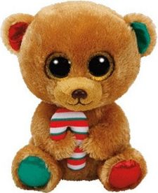 Beanie Boos BELLA hnědý medvěd 24cm - obrázek 1