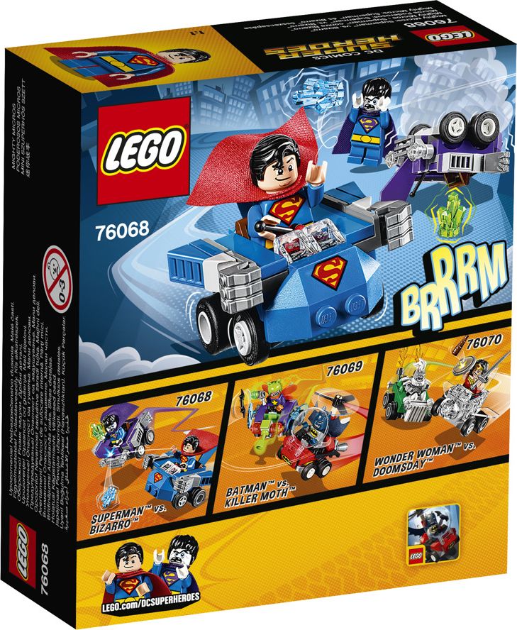 LEGO Super Heroes Mighty Micros: Superman™ vs. Bizarro™ - obrázek 3