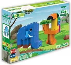 BiOBUDDi Wildlife Jungle zvířátka 27 ks - obrázek 1