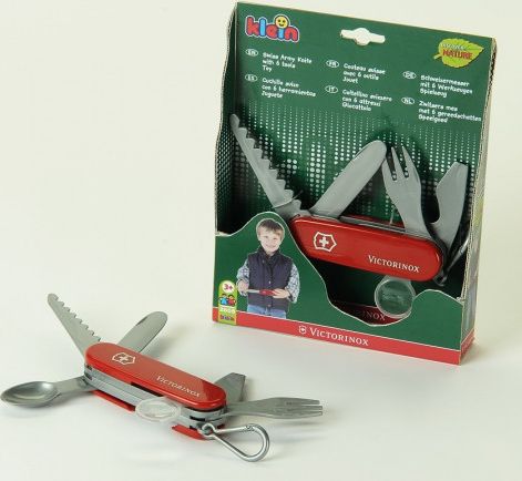 Klein Švýcarský nůž Victorinox plastový bezpečný - obrázek 1