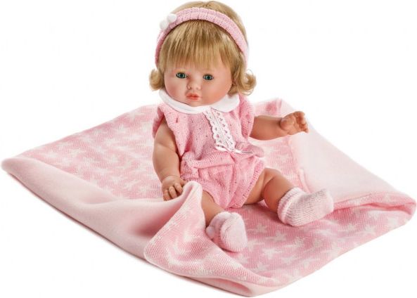 Luxusní dětská panenka-miminko Berbesa Amalia 34cm - obrázek 1