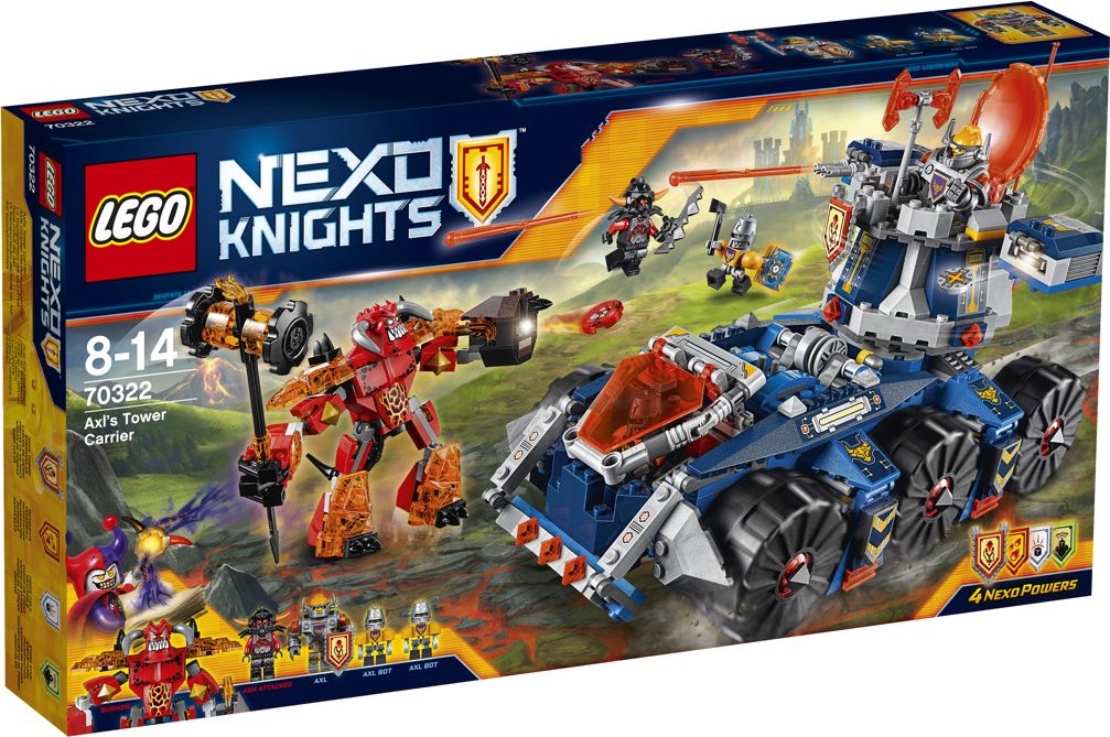 LEGO Nexo Knights Axlův věžový transportér - obrázek 1