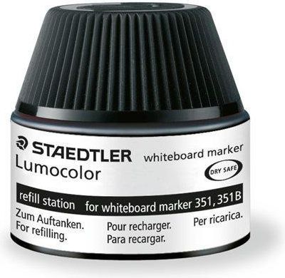 Náplň do popisovače na bílou tabuli "Lumocolor", STAEDTLER , černá - obrázek 1