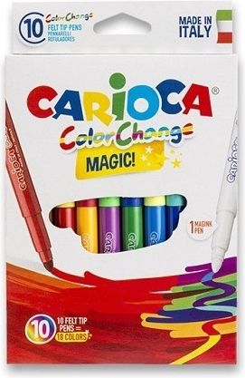 Carioca Dětské fixy 42737 Color Change 9 ks + kouzelný fix - obrázek 2