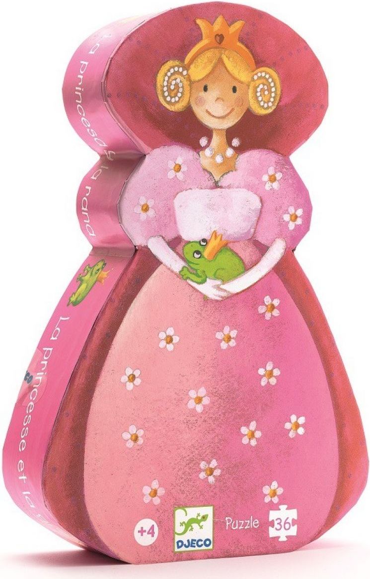 Djeco Princezna a žába 36 dílků - obrázek 1