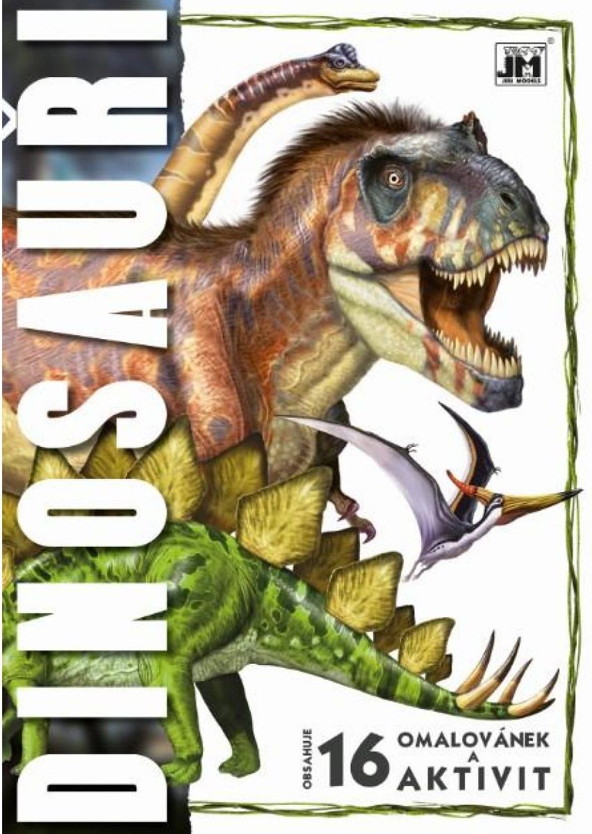 Jiri Models Omalovánky Dinosauři A4 - obrázek 1