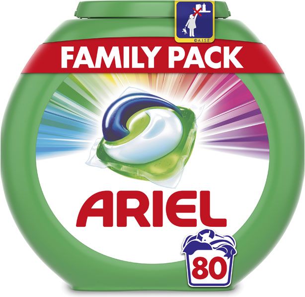 Ariel 3v1 Color gelové kapsle 80 ks - obrázek 1
