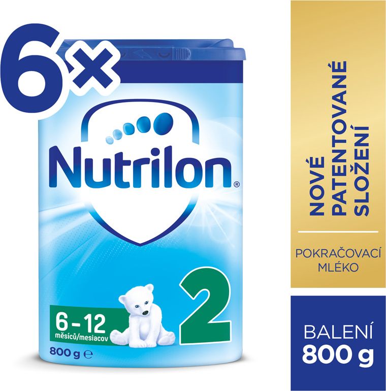 Nutrilon 2 6x800 g - obrázek 2