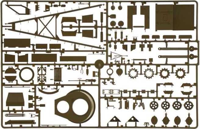 ITALERI Model Kit tank 6547 - M32B1 ARMORED RECOVERY VEHICLE (1:35) - obrázek 5