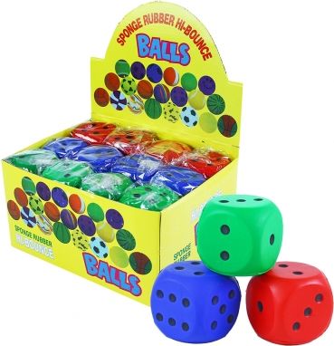 Kostka pěnová 6cm - obrázek 1