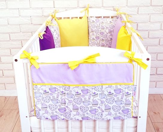Baby Nellys Praktický kapsář na postýlku -Be Love Retro - č. 08 - obrázek 1