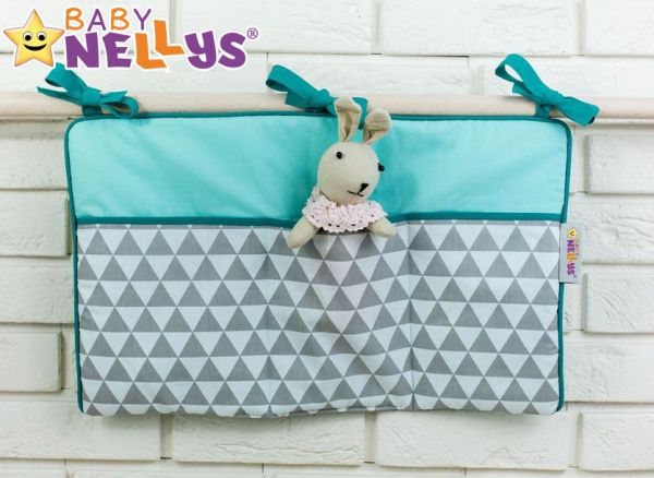Praktický kapsář na postýlku Baby Nellys ® - č. 15 - obrázek 1