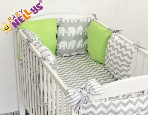 Baby Nellys Mantinel Be Love Lux polštářkový s povlečením vzor č. 15 - obrázek 1