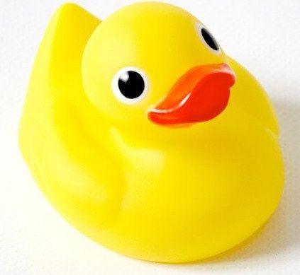 Hencz Toys Kačenka  do koupele - žlutá, 1 ks - obrázek 1