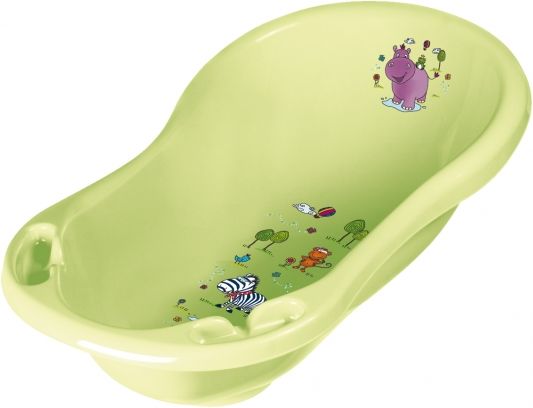 Keeeper Dětská vanička Hippo 84 cm - Limetka - obrázek 1