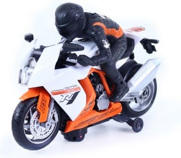Motorka narážecí se zvukem a světlem 2 druhy - obrázek 1