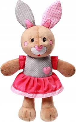 BabyOno Plyšová hračka s chrastítkem, 30cm - Bunny Julia - obrázek 1