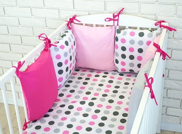 Baby Nellys Mantinel BE LOVE RETRO polštářkový s povlečením vzor č.5 - obrázek 1