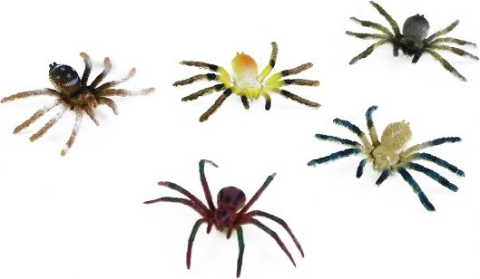 Pavouci, 5 ks v sáčku - obrázek 1