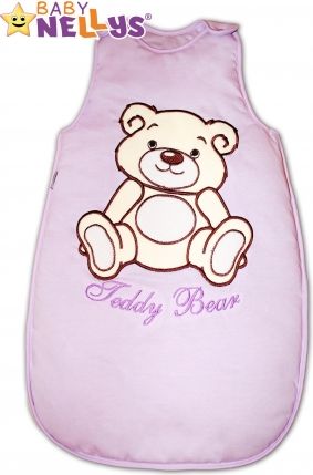 Spací vak Teddy Bear  Baby Nellys - lila vel. 2 - obrázek 1