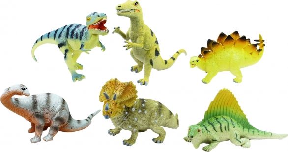 Dinosauři 23 cm noví - obrázek 1