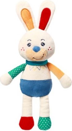 BabyOno Plyšová hračka s chrastítkem, 35cm - Zajíček Jerry - obrázek 1