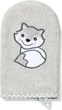 BabyOno Bambusová žínka Liška - šedá - obrázek 1