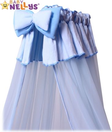Baby Nellys Nebesa šifon - modré - obrázek 1