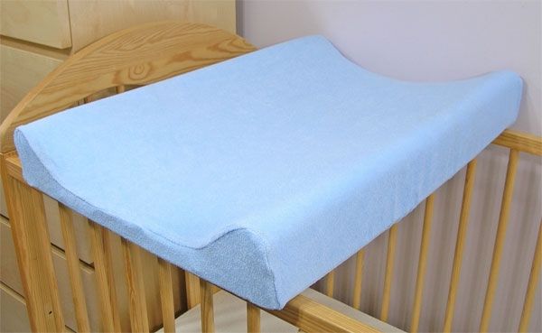 Baby Nellys Jersey potah na přebalovací podložku, 70cm x 50cm - modrý - obrázek 1