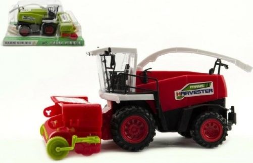 Kombajn plast 24cm asst 2 barvy volný chod v blistru - obrázek 1