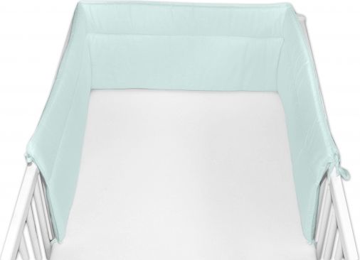 Baby Nellys Mantinel do postýlky 30x180 cm - mátový - obrázek 1