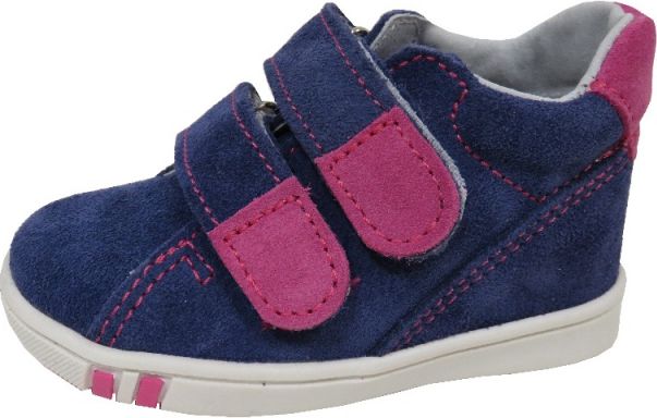 Dětské celoroční boty Jonap 015/S Modro/Růž (27) - JONAP - výroba obuvi s.r.o. - obrázek 1