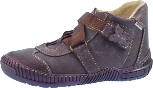 Dětské celoroční boty 1403/2 fialová (34) - PEGRES obuv s.r.o. - obrázek 1