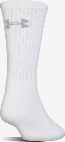 Charged Cotton® 2.0 Ponožky dětské 6 párů Under Armour | Bílá | Chlapecké | 16-20 cm - obrázek 5