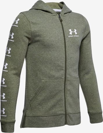 Rival Mikina dětská Under Armour | Zelená | Chlapecké | XS - obrázek 1