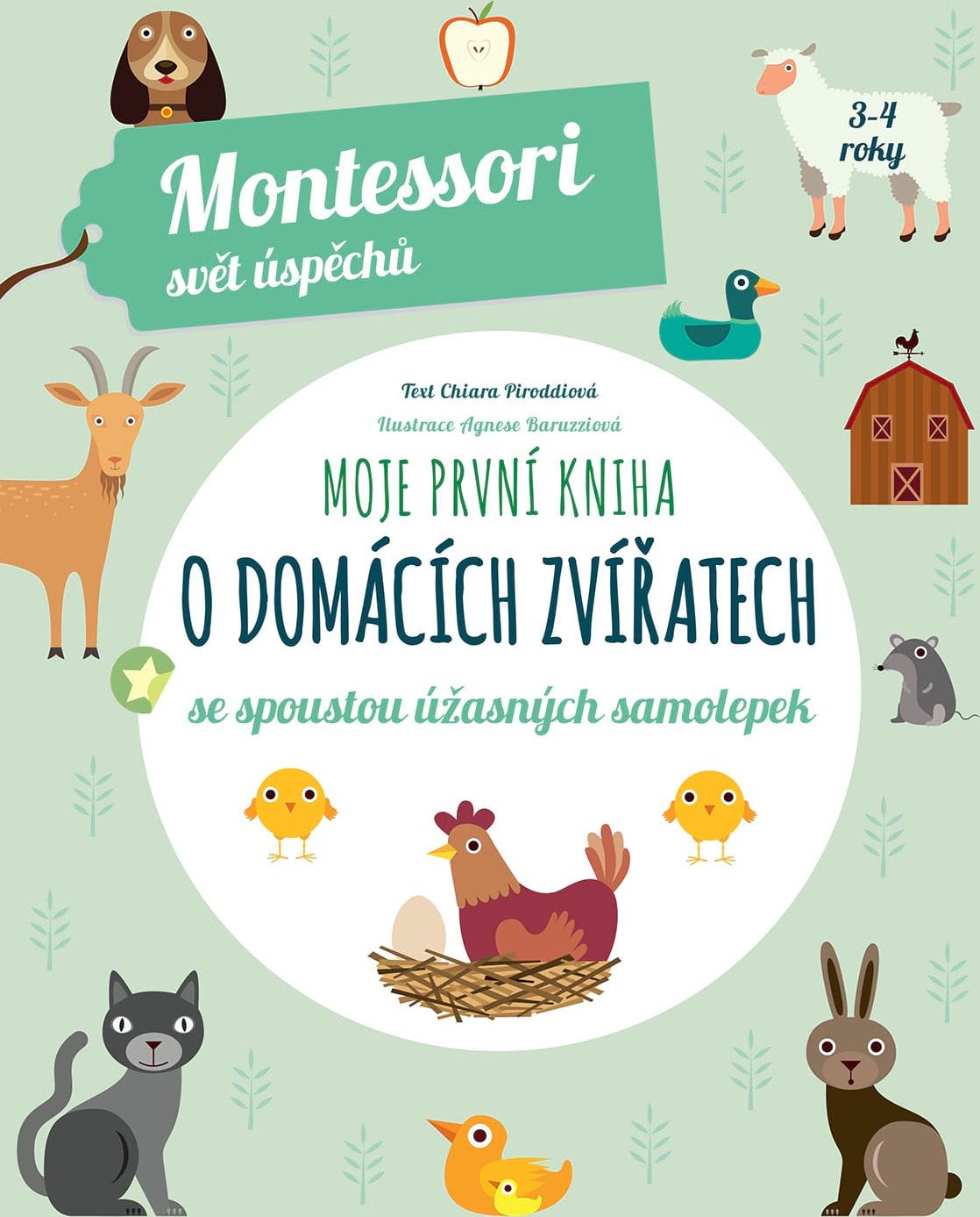 Slovart Moje první kniha o domácích zvířatech (Montessori: Svět úspěchů) - obrázek 1