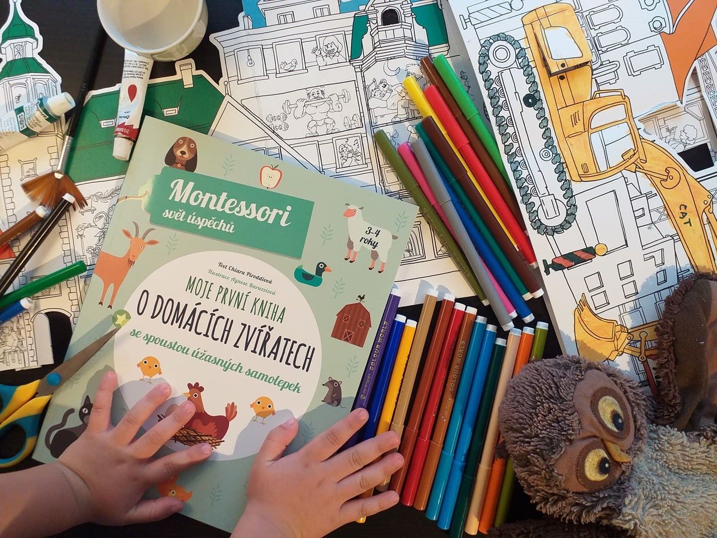 Slovart Moje první kniha o domácích zvířatech (Montessori: Svět úspěchů) - obrázek 2