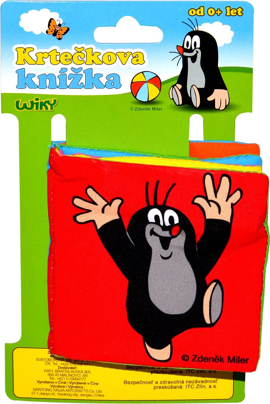 Wiky Textilní knížka Krtek - obrázek 3