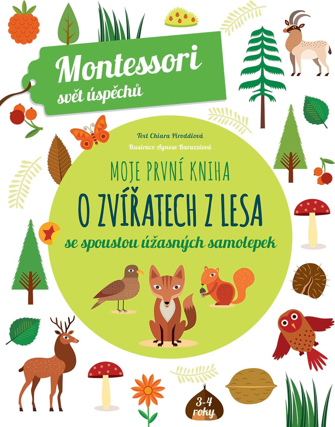Slovart Moje první kniha o zvířatech z lesa (Montessori: Svět úspěchů) - obrázek 1