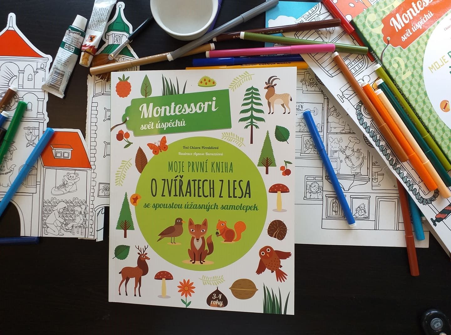 Slovart Moje první kniha o zvířatech z lesa (Montessori: Svět úspěchů) - obrázek 2