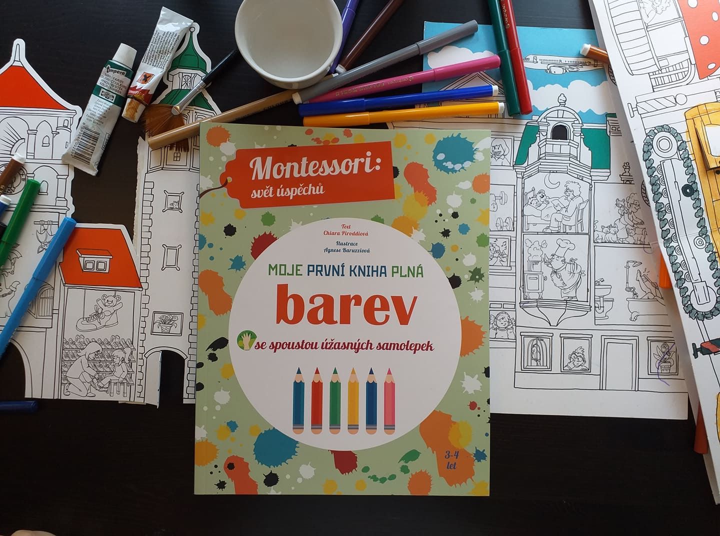 Slovart Moje první kniha plná barev (Montessori: Svět úspěchů) - obrázek 2