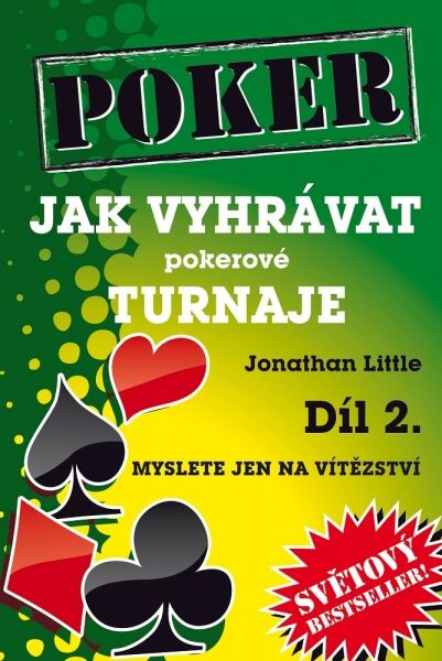 Pokerpublishing Poker kniha Jonathan Little: Jak vyhrávat pokerové turnaje - 2. díl - obrázek 1