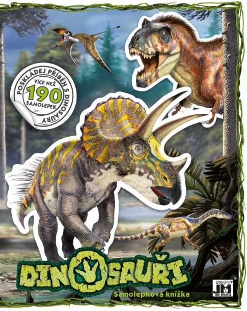 Dinosauři - samolepková knížka - obrázek 1