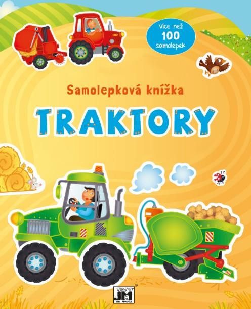 Traktory -  samolepková knížka - obrázek 1