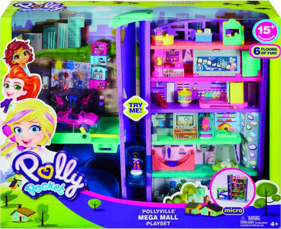 Mattel Polly Pocket Polly pocket grande Galleria - obrázek 1