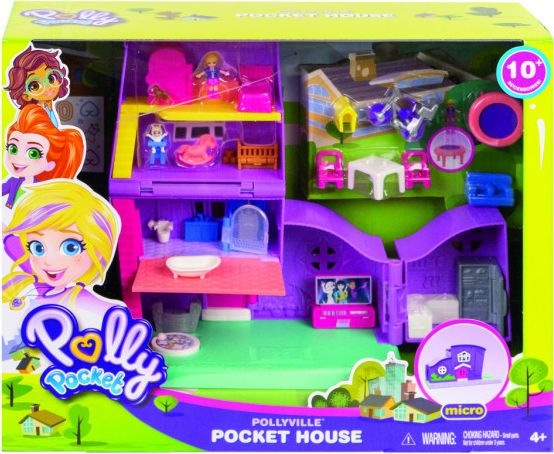 Mattel Polly Pocket Polly pocket domeček Polly - obrázek 1