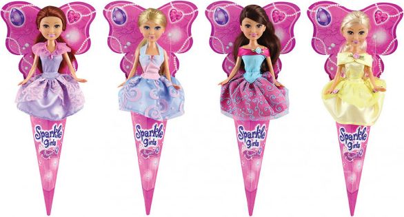 Alltoys Funville Princezna v kornoutu Sparkle Girlz - obrázek 1